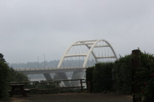 The view from KOA in Waldport,Oregon